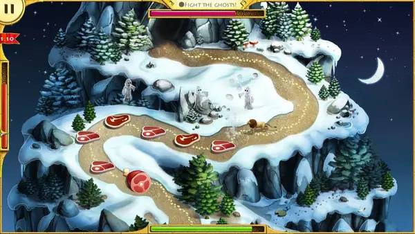 Иллюстрация уровня 12 Labours of Hercules 2  The Cretan Bull с деталями окружения