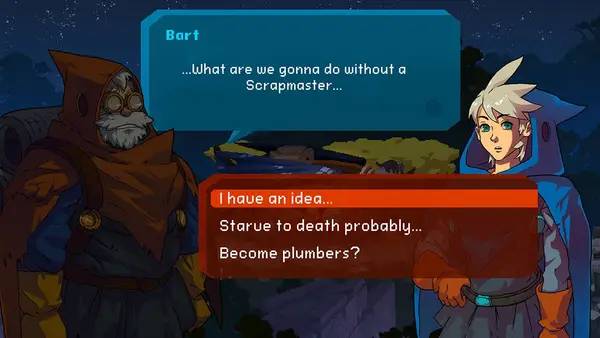 Иллюстрация уровня Aegis Defenders с деталями окружения