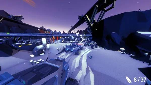 Иллюстрация уровня Aery - A New Frontier с деталями окружения