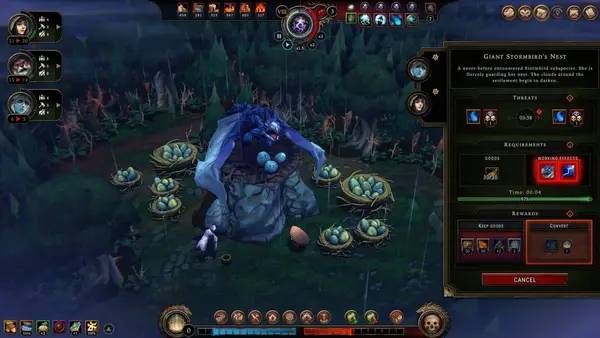 Иллюстрация уровня Against the Storm с деталями окружения