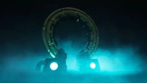 Иллюстрация уровня Alchemist Defender VR с деталями окружения