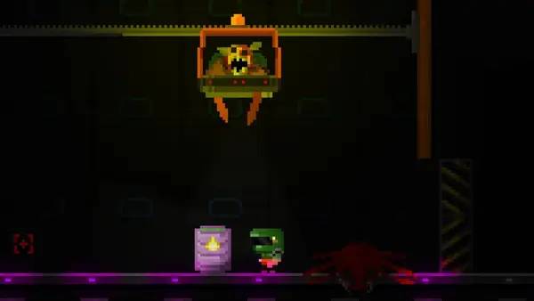 Иллюстрация уровня Alien Scumbags с деталями окружения