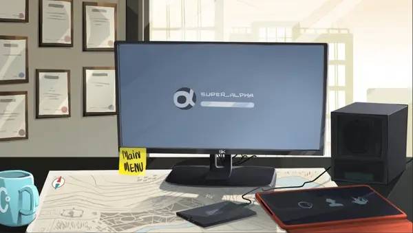 Иллюстрация уровня Amazing Superhero Squad с деталями окружения