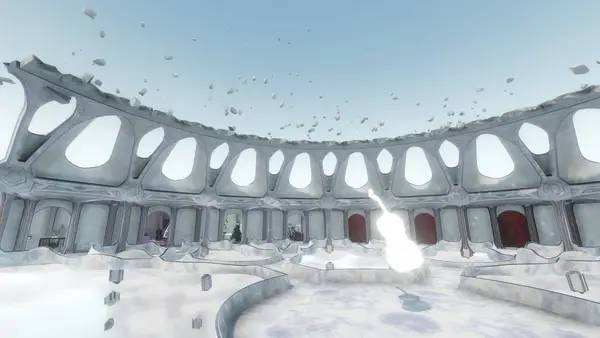 Иллюстрация уровня Anamorphine с деталями окружения