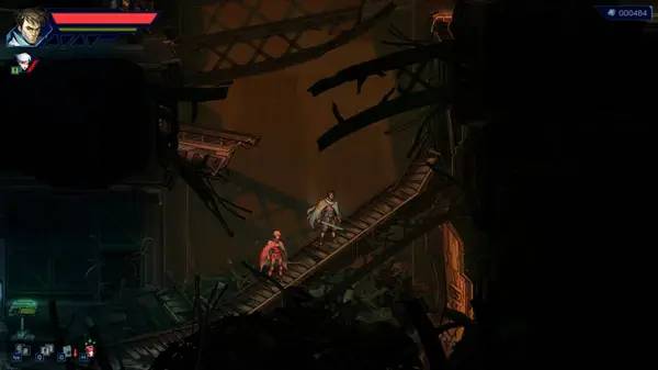 Иллюстрация уровня Anima Flux с деталями окружения