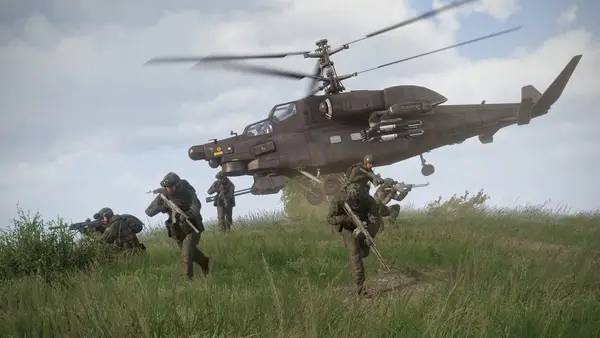 Иллюстрация уровня Arma 3 Contact с деталями окружения