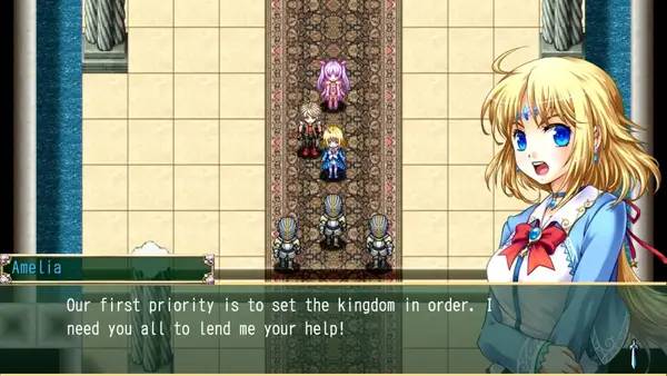 Иллюстрация уровня Asdivine Cross с деталями окружения