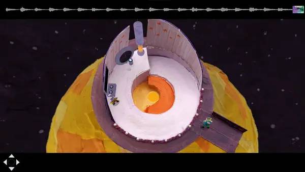 Иллюстрация уровня Asterism с деталями окружения