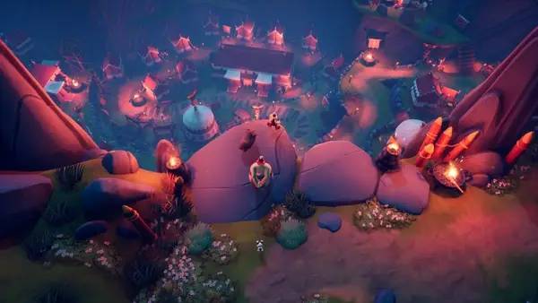 Иллюстрация уровня Asterix and Obelix XXXL  The Ram From Hibernia с деталями окружения