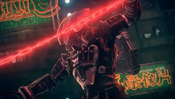 Иллюстрация уровня Astral Chain с деталями окружения