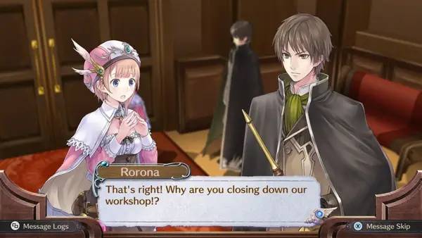 Иллюстрация уровня Atelier Rorona ~The Alchemist of Arland~ DX с деталями окружения