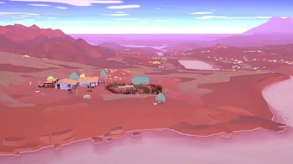 Иллюстрация уровня Atuel с деталями окружения