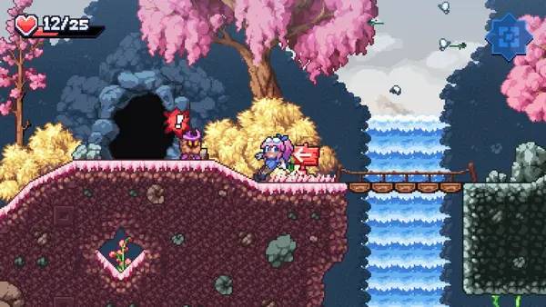 Иллюстрация уровня Aurascope с деталями окружения