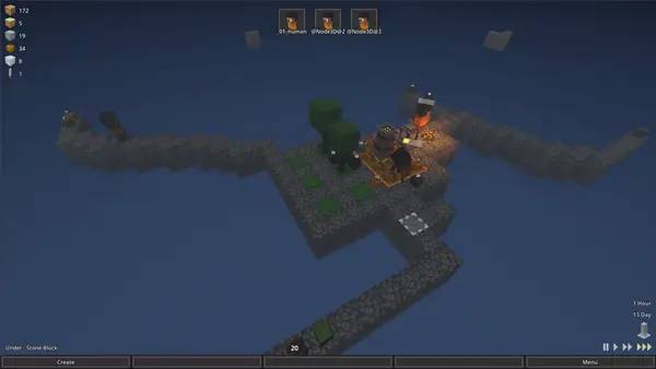 Иллюстрация уровня Avian Colony с деталями окружения