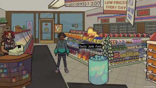 Иллюстрация уровня B-Sides с деталями окружения