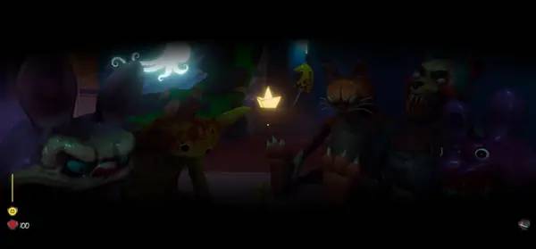Иллюстрация уровня Baby Blues Nightmares - Toddler Horror Game с деталями окружения
