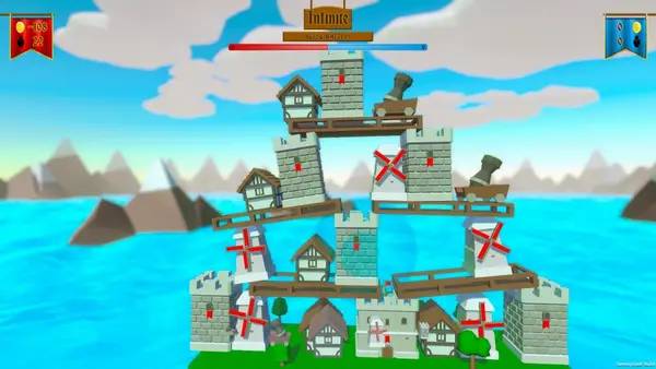 Иллюстрация уровня Balance of Kingdoms с деталями окружения