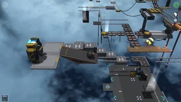 Иллюстрация уровня Ballance  The Return с деталями окружения