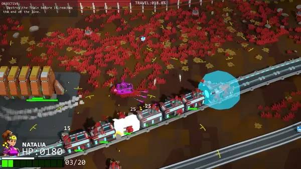 Иллюстрация уровня Bandits с деталями окружения