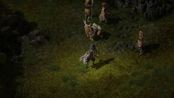 Иллюстрация уровня Banquet for Fools с деталями окружения