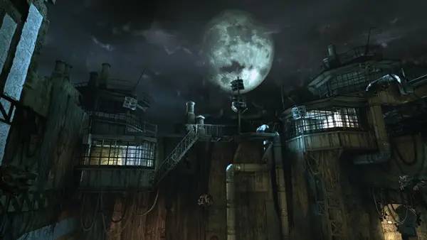 Иллюстрация уровня Batman  Arkham Asylum Game of the Year Edition с деталями окружения