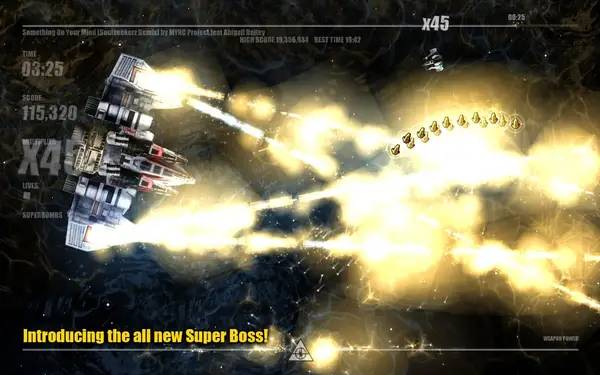 Иллюстрация уровня Beat Hazard с деталями окружения