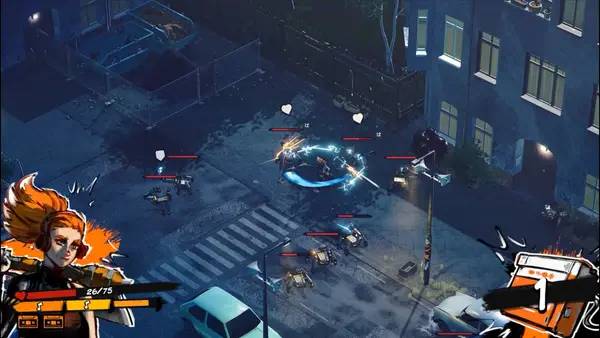 Иллюстрация уровня Beat Slayer с деталями окружения