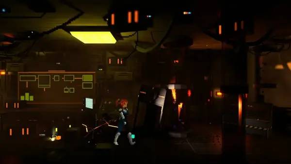 Иллюстрация уровня Between Horizons с деталями окружения