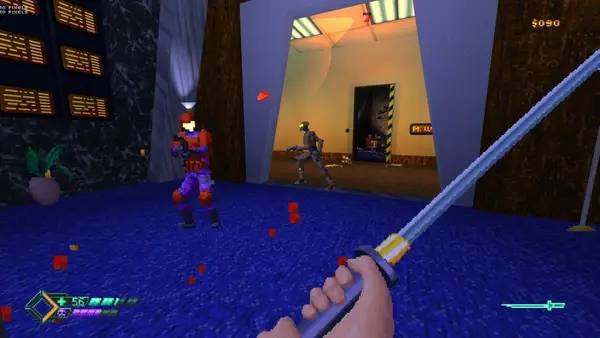 Иллюстрация уровня Beyond Sunset с деталями окружения