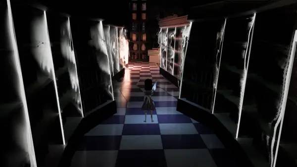 Иллюстрация уровня Beyond The Darkness с деталями окружения