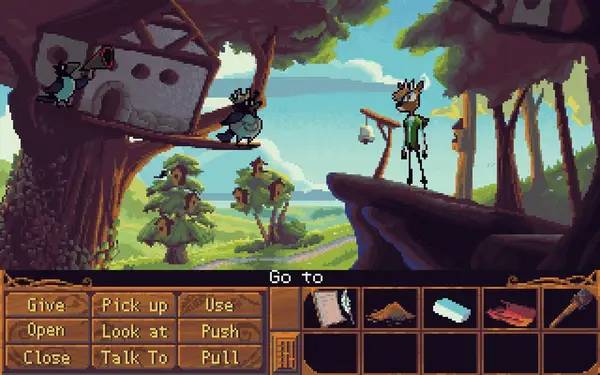 Иллюстрация уровня Beyond The Edge Of Owlsgard с деталями окружения