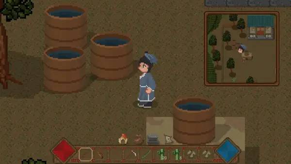 Иллюстрация уровня Bird and Beast Fantasy с деталями окружения