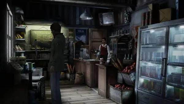 Иллюстрация уровня Black Mirror 3 с деталями окружения