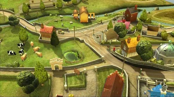 Иллюстрация уровня Blue Toad Murder Files  The Mysteries of Little Riddle с деталями окружения