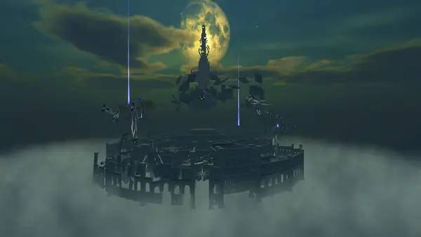 Иллюстрация уровня BOOMEROAD с деталями окружения