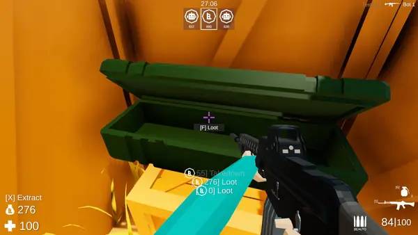 Иллюстрация уровня Bounters с деталями окружения