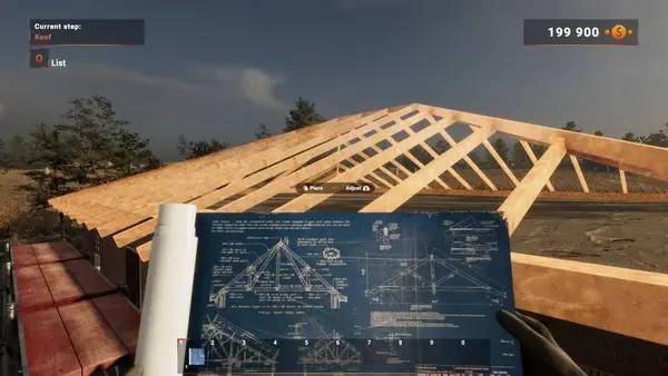 Иллюстрация уровня Builder Simulator с деталями окружения