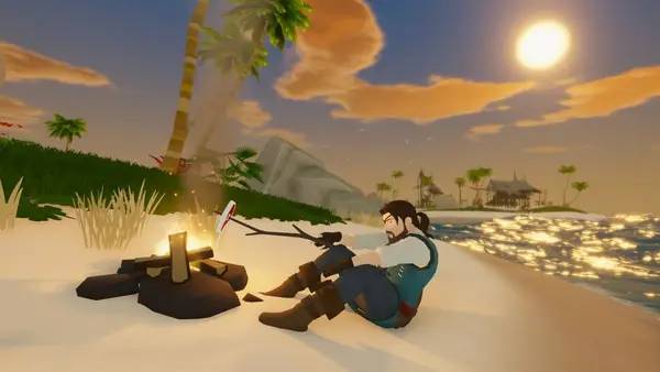 Иллюстрация уровня Captain Bones с деталями окружения