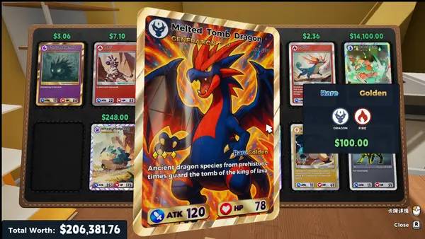 Иллюстрация уровня Card Shop Simulator Multiplayer с деталями окружения