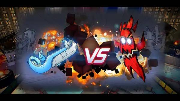 Иллюстрация уровня Caromble! с деталями окружения