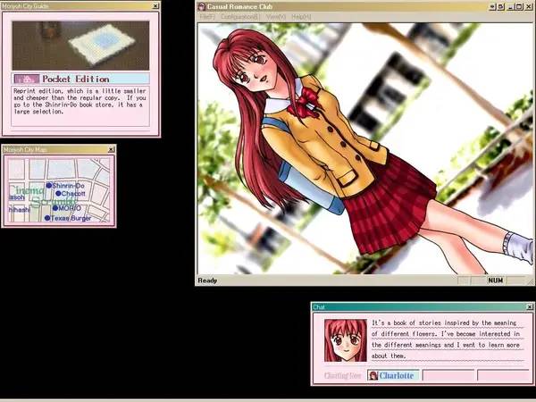 Иллюстрация уровня Casual Romance Club - L'Etude de l'Amour с деталями окружения