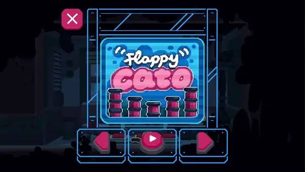 Иллюстрация уровня CATO Buttered Cat с деталями окружения