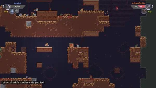 Иллюстрация уровня Caveblazers Together с деталями окружения