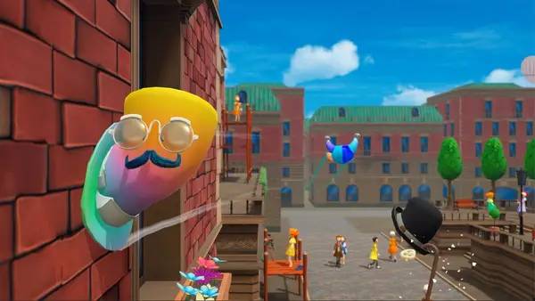 Иллюстрация уровня Chapeau с деталями окружения