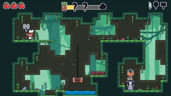 Иллюстрация уровня Chefy-Chef с деталями окружения