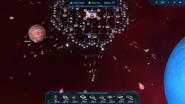 Иллюстрация уровня Chronostation с деталями окружения