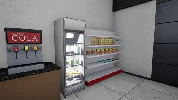 Иллюстрация уровня Cinemaster Cinema Simulator с деталями окружения