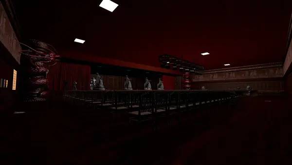 Иллюстрация уровня Class Escape с деталями окружения