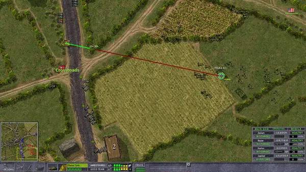 Иллюстрация уровня Close Combat 5  Invasion  Normandy - Utah Beach to Cherbourg с деталями окружения