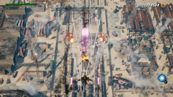 Иллюстрация уровня Cloud Cutter с деталями окружения